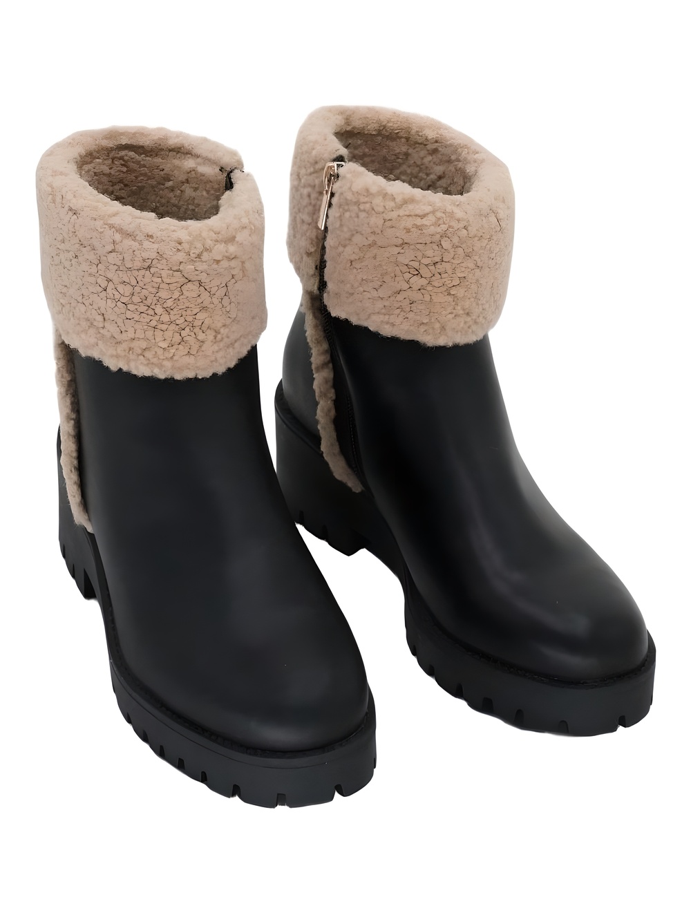 Jones New York Cozy Booties Black Size 8